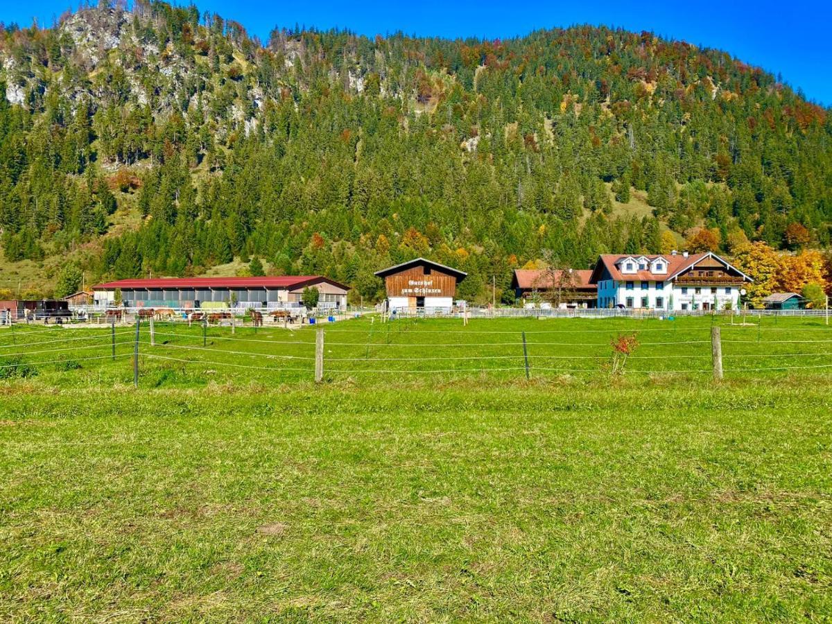 Apartmán Gutshof Zum Schluxen Pinswang Exteriér fotografie
